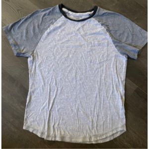 Express | Gray | Men’s short sleeve baseball T-shirt | size XS